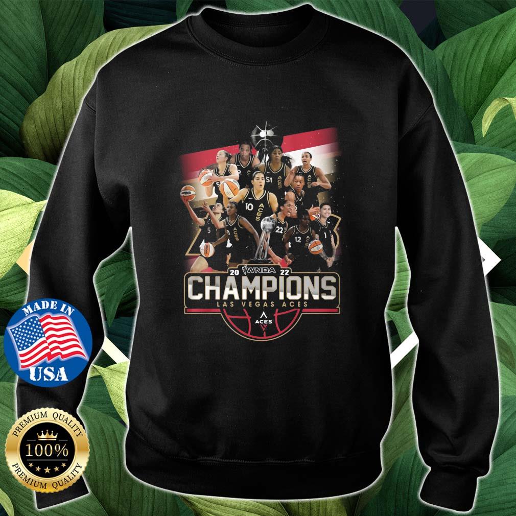 2022 WNBA Champions Las Vegas Aces Shirt Sweater den