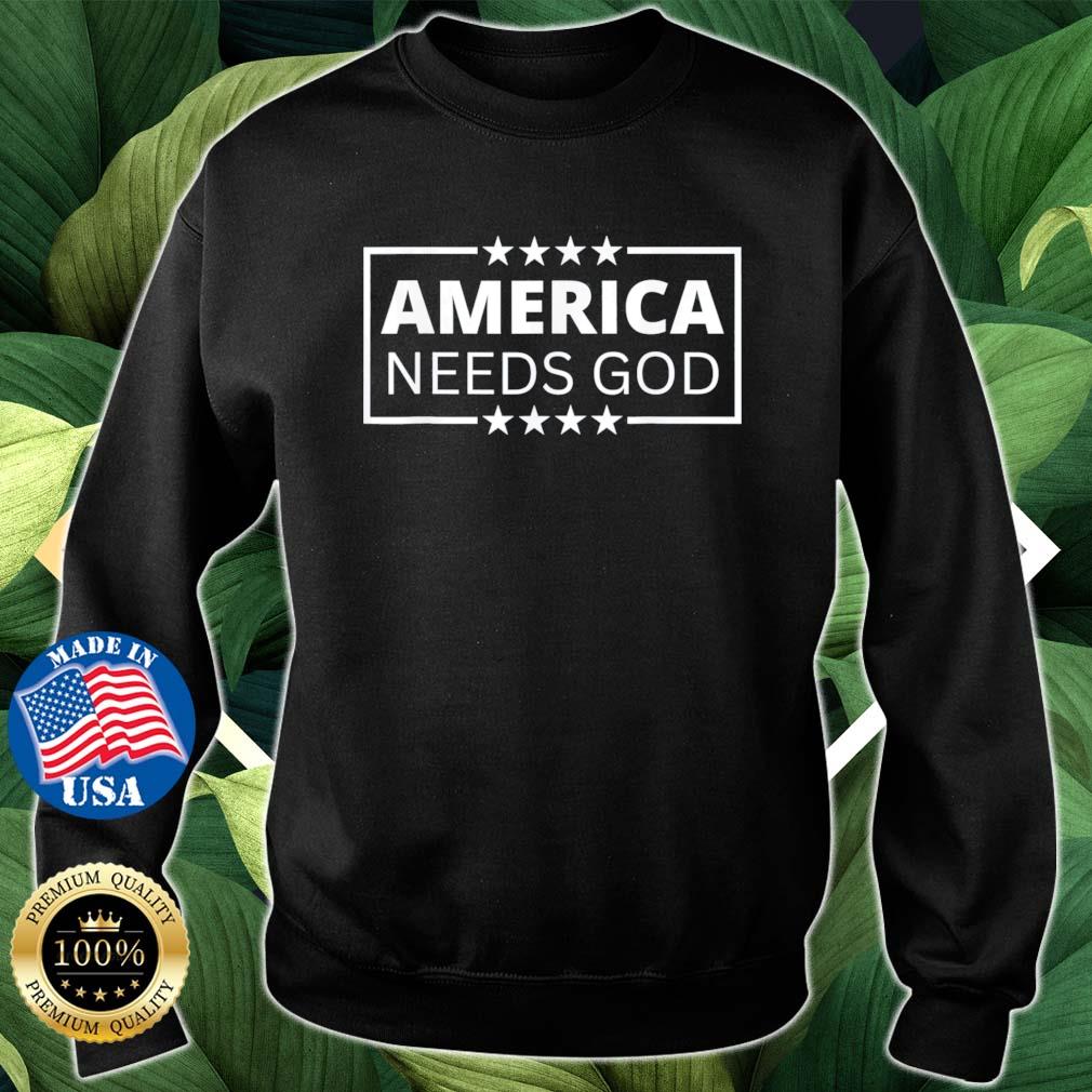 America Needs God Christianity Jesus Bible Trump Biden s Sweater den