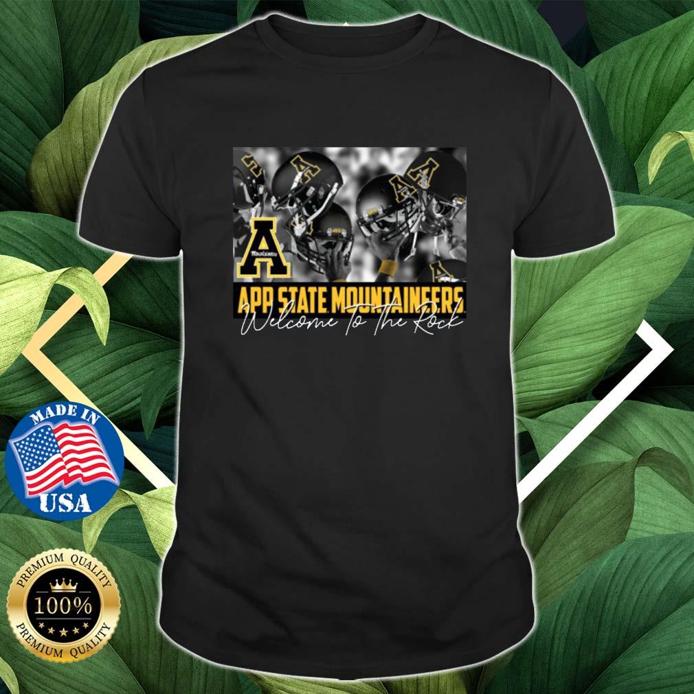 Appalachian State Mountaineers Welcome To The Rock shirt