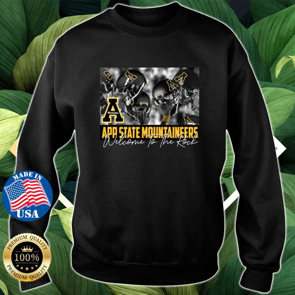Appalachian State Mountaineers Welcome To The Rock s Sweater den