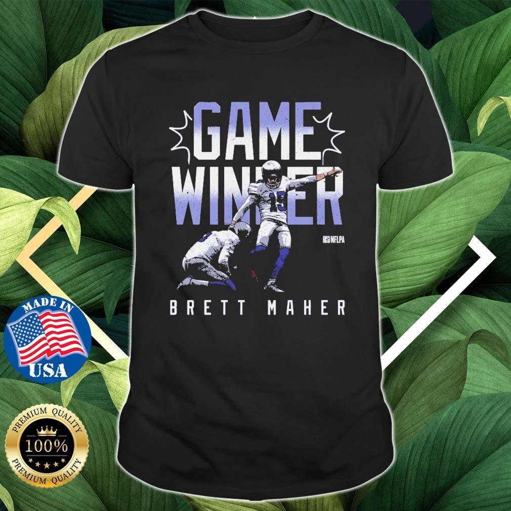 Dallas Cowboys Game Winner Brett Maher Dallas shirt