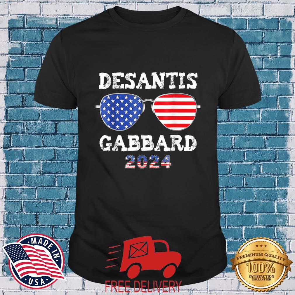 DeSantis Gabbard 2024 President Election Republican Ticket shirt