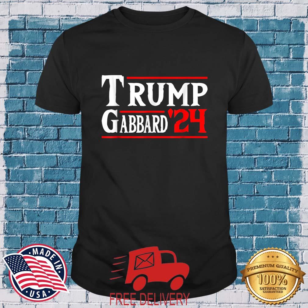 Donald Trump Tulsi Gabbard 2024 Conservative US Flag Shirt