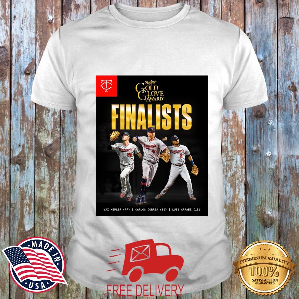 Minnesota Twins Gold Glove Award Finalists shirt