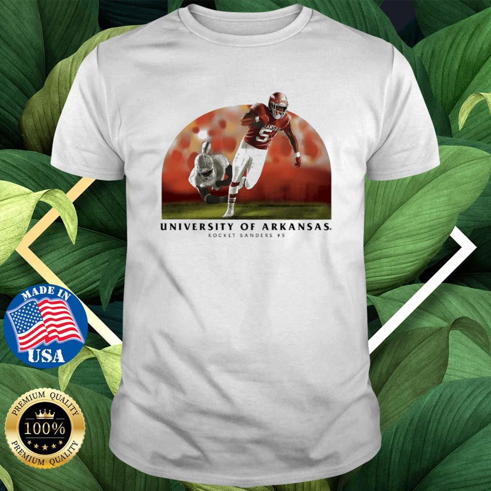 University Of Arkansas Razorbacks Rocket Sanders shirt