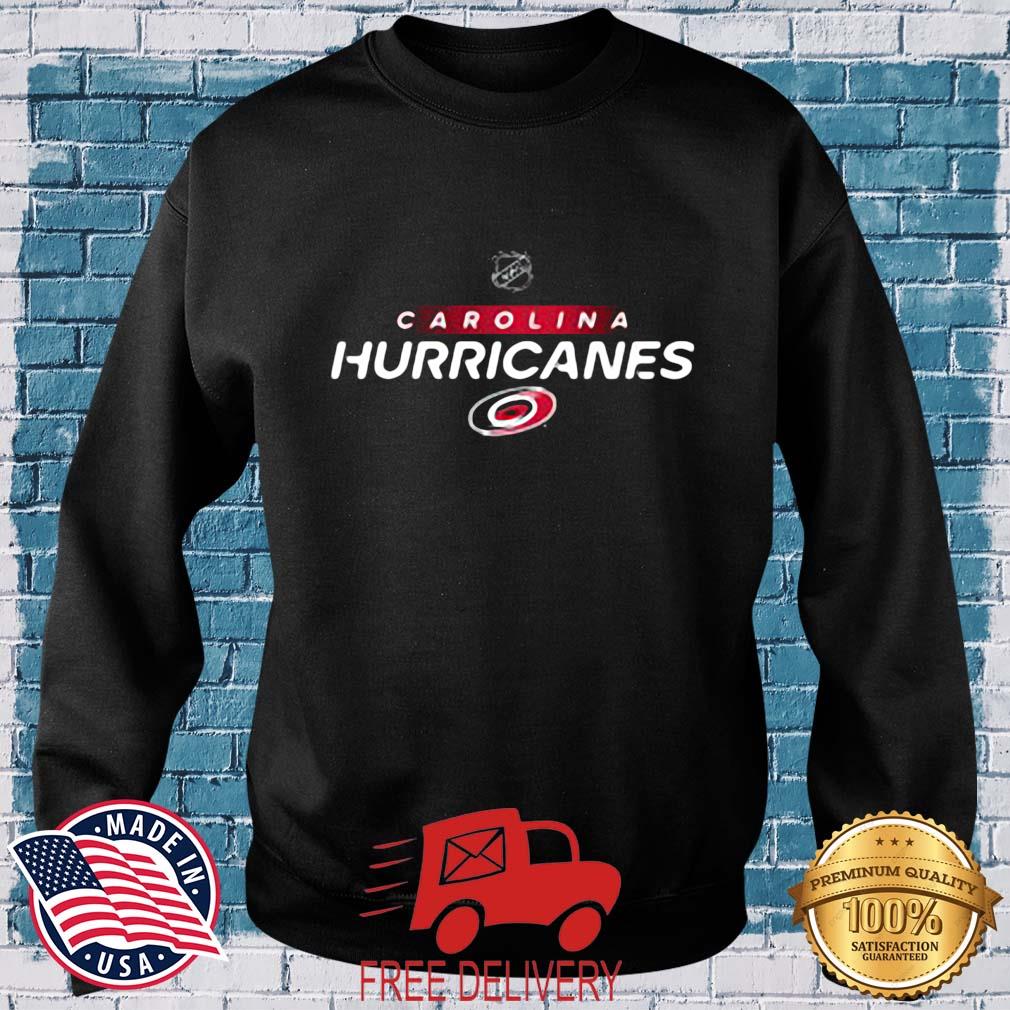 Carolina Hurricanes Fanatics Branded Pro Core Collection Prime Wordmark Shirt MockupHR sweater den